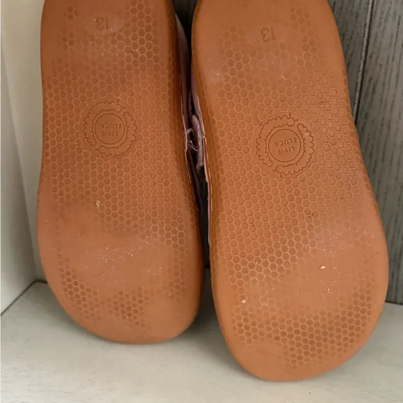 Pink Kids Shoes with Ruffle Detail - Picture 3 of 3